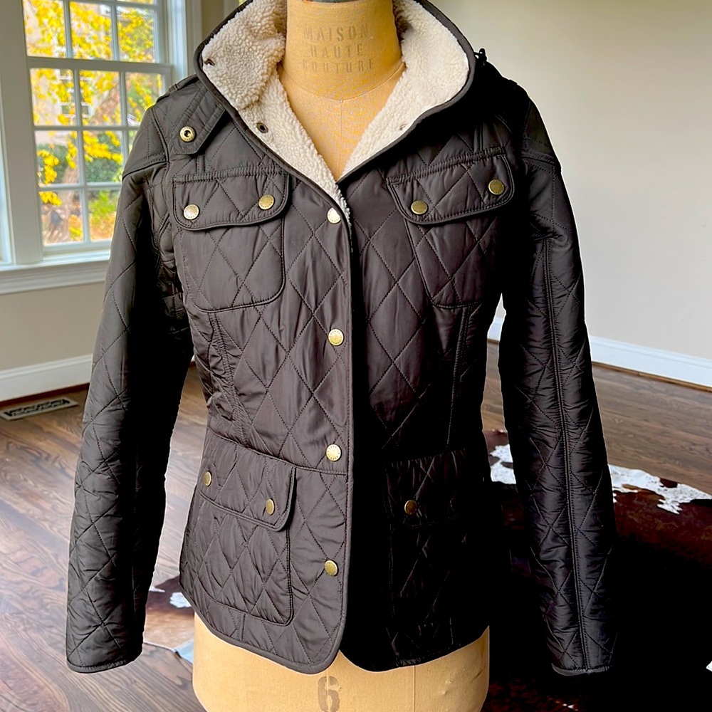 Barbour puffer jacket